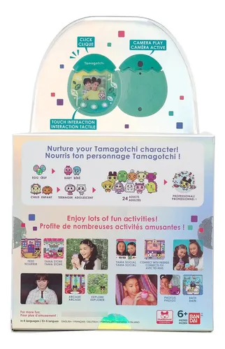 Go Virtual Pet Tamagotchi Pix Nature Green Com Câmera