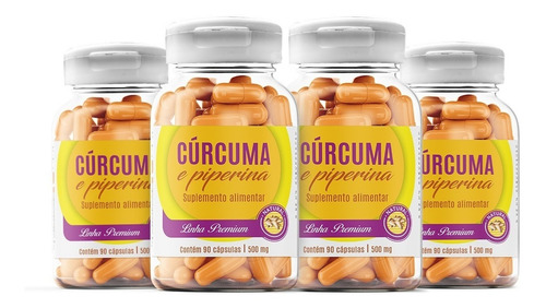 Açafrão Da Terra E Piperina Máxima Absorção Cúrcuma 3