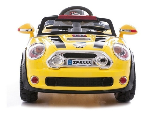 Carro Eléctrico Para Niños Mini Cooper 12v Radio Control  