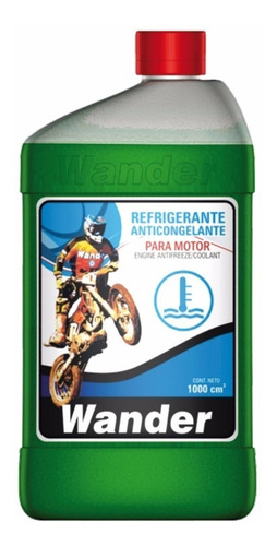 Líquido Refrigerante Wander Moto 1lt