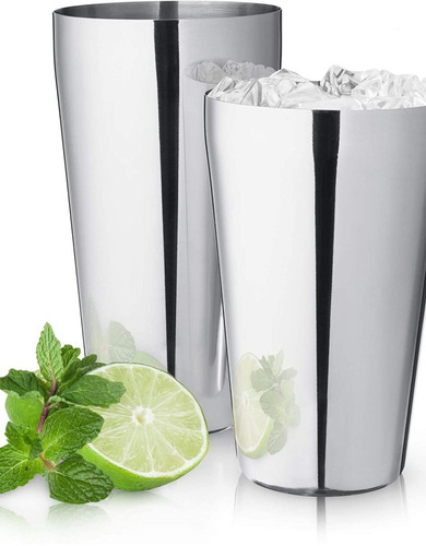 Coctelera Boston Acero Inoxidable 28/18 Onzas