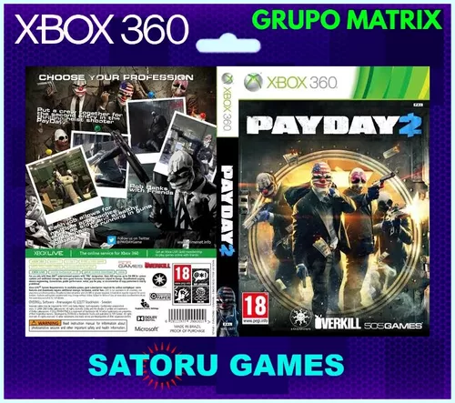 Jogo Midia Fisica Payday 2 Safecracker Edition Para Xbox 360 em Promoção na  Americanas