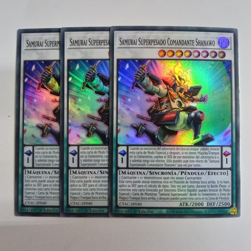 Superheavy Samurai Commander Shanawo Cyberstorm Access Ygo