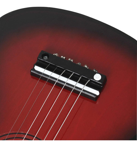 Instrumento Musical De Guitarra Acústica Rojo02 Rojo02