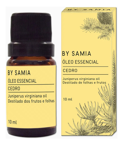 Óleo Essencial De Cedro - By Samia