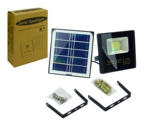 Foco Led Proyector Solar Sensor Movimiento Iluminación Panel