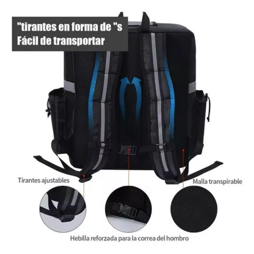 Mochila Termica Multifuncional Delivery Repartidor Uber Tipo