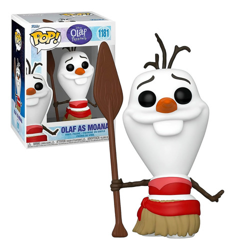 Funko Pop Olaf Como Moana #1181 Disney Frozen Olaf Presenta
