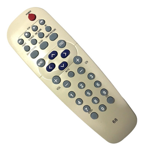 Control Remoto Para Philips Tv Tubo 21pt  Gris 2884