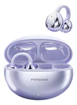 Comprar Audífonos Pthtechus M91 Clip-ear Inalambricos Bluetooth Ipx6 Micrófono Hd Integrado Open Ear Cancelación De Ruido Earbuds Gamer Deportivos Headset Luz Led Color Violeta