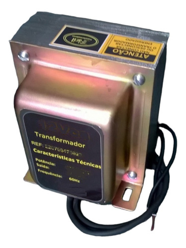 Transformador Isolador Galvânico 220v / 220v 1000va Com Capa