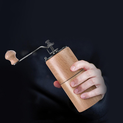 Nuevo Molinillos De Café Manuales Molino Manivela Haya
