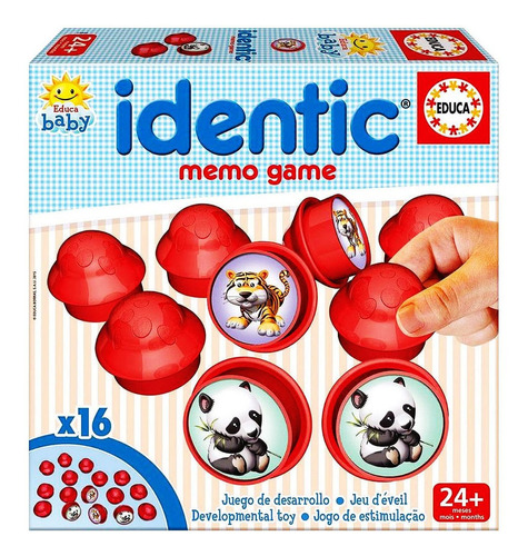 Juego De Mesa Para Niños Identic Memo Game Original