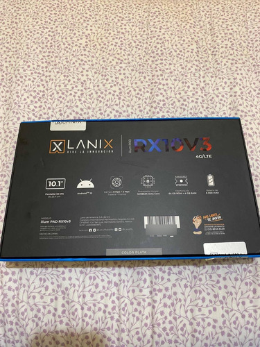 Tablet Ilium Pad Lanix Rx10v3 4g/lte 10.1