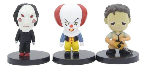 10 Figuras De Accion De Series De Peliculas De Terror Pvc