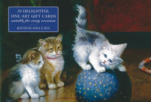 Card Box Of 20 Notecards And Envelopes Kittens And Cats A De