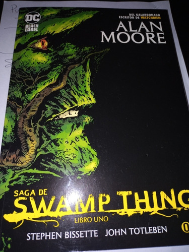 Comic The Swamp Thing-saga Vol 1- Dc Black Label