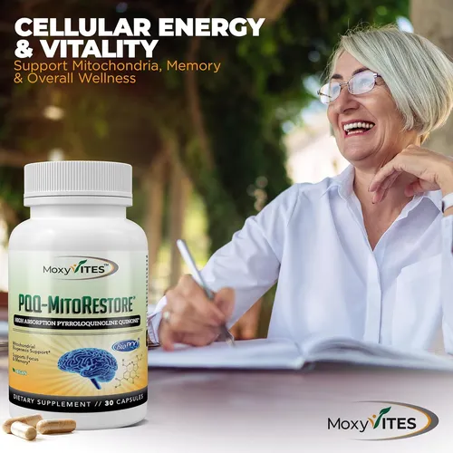 Pqq Mitorestore Memoria Concentración Biopqq 20 Mg Apoyo Cog