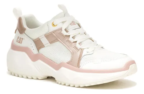 Zapatilla Cat Reveal Mesh Blanco Mujer Cuotas sin inter s