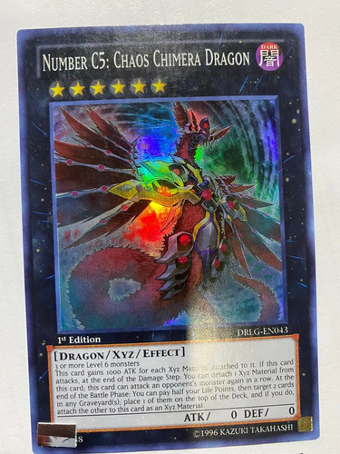 Number C5: Chaos Chimera Dragon Super Yugioh