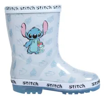 Comprar Bota De Lluvia Impermeable Stitch Azul Niña 626