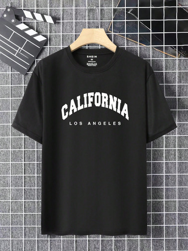 Playera Joven Hombre Cuello Redondo Con Logo