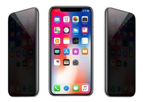 Vidrio Templado Anti Espía Para iPhone