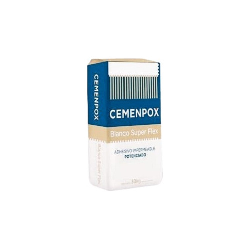 Cemenpox Blanco Super Flex / Impermeable Potenciado 30 Kg