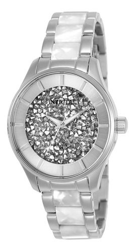 Reloj Invicta 25246 Acero Blanco Dama