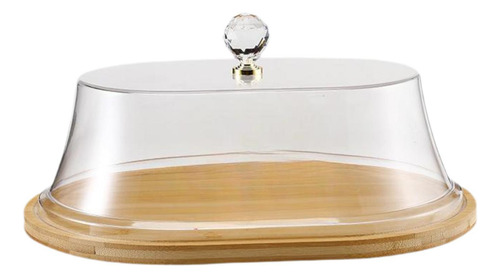 Soporte Para Tartas Con Cúpula, Bandeja 35,9 X 25,9 X 16 Cm