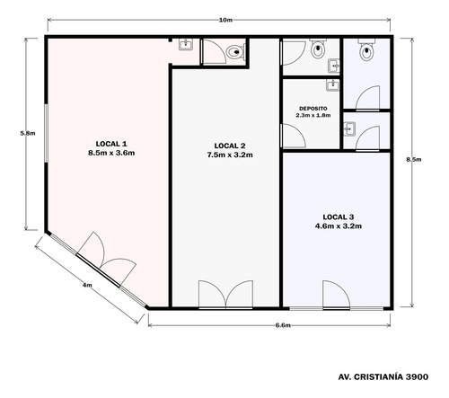 Venta En Bloque 3 Locales - Oportunidad !!!