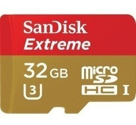 Sandisk Extreme 32gb 4k (adap. A Sd Incluido) *itech