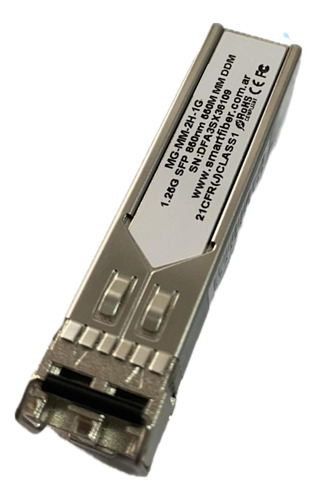 Modulo Sfp Multimodo 1gb Lc/upc Mg-1g-2h-mm Smartfiber Fibra