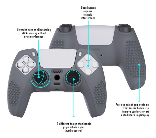 Silicone Cover Skin For Ps5 Controller Extremerate Playvital