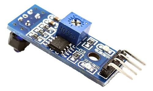 Mgsystem Modulo Tcrt5000 Sensor Seguidor De Linea Arduino