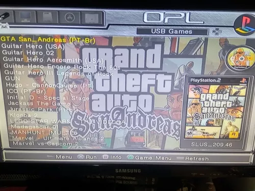 Grand Theft Auto San Andreas para PS2 - Take 2 - Outros Games - Magazine  Luiza