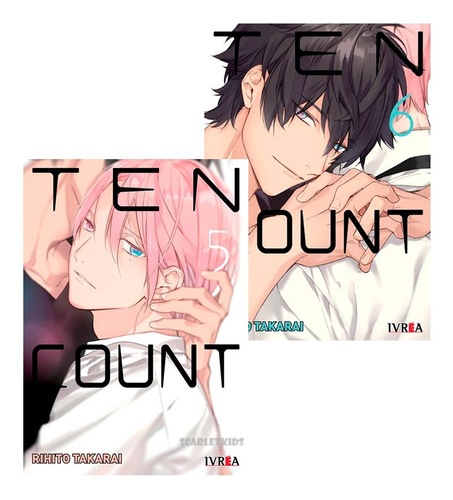 Imagen 1 de 6 de Manga Ten Count 2 Tomos Elige Tu Tomo Rihito Takarai Ivrea