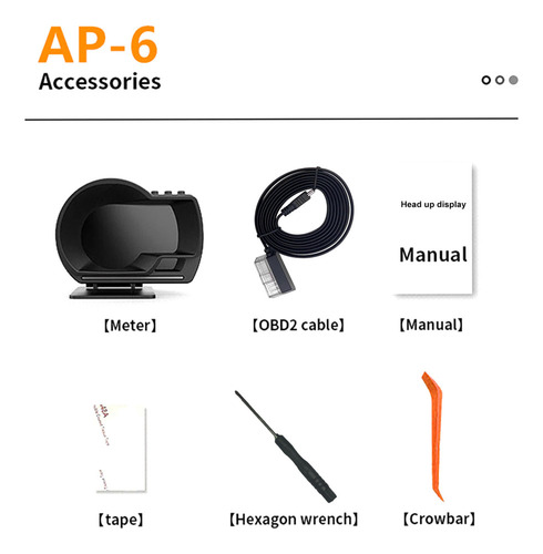 A Código De Conducción Hud Display Obd Head Up Car Overspeed