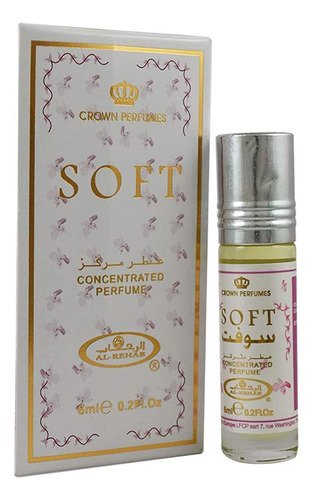 Perfume suave concentrado en forma de bola en rollo Al-rehab, 6 ml
