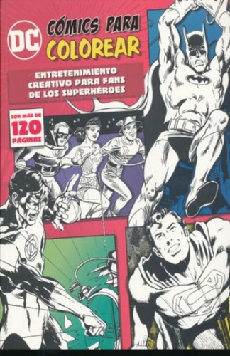 Dc Cómics Para Colorear (rojo) - Dc Comics