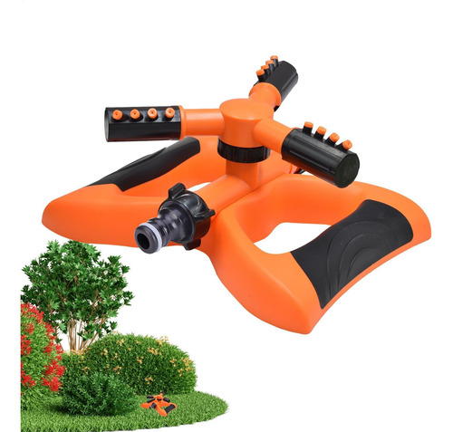Aspersor Automático Oscilante Para Riego De Jardín 360 Grado