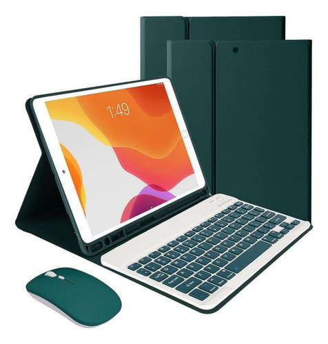 Funda Para iPad Pro 11 2020-2021 + Teclado+ Mouse Touchpad