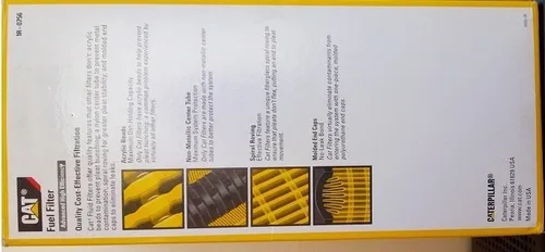 Filtro 1r-0756 Caterpillar