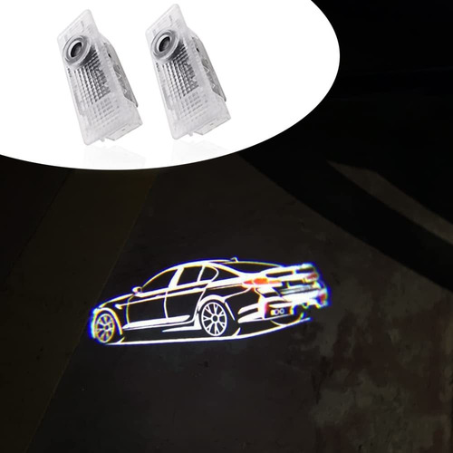 2 Luz Logotipo Para Puerta Automovil Accesorio Led Sombra 5