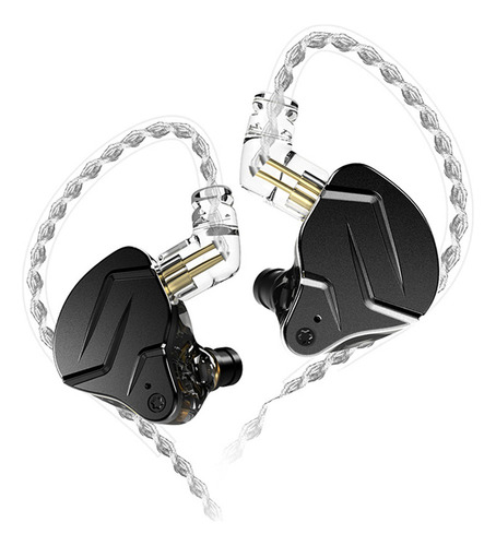 Audífonos Zsn Pro X Con Cable 1ba+1dd