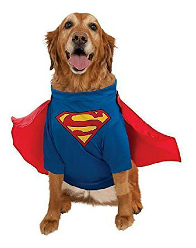 Disfraz Superman Para Mascotas De Dc Comics