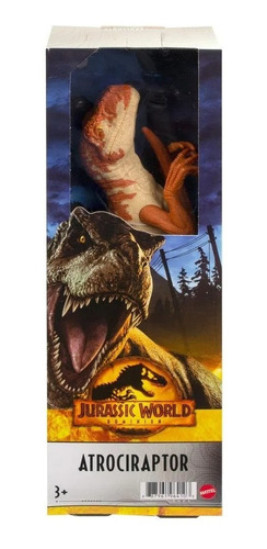 Boneco Dinossauro Jurassic World Atrociraptor 30cm Mattel