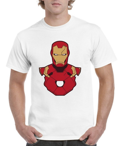 Camisa Unica Hombre La Guerra Del Infinito Endgame Iron Man 