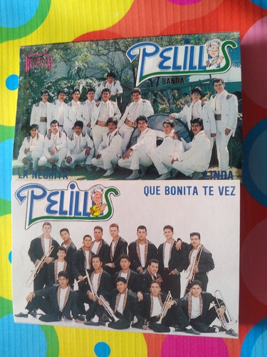 Cassettes Banda Pelillos Paquete De 2