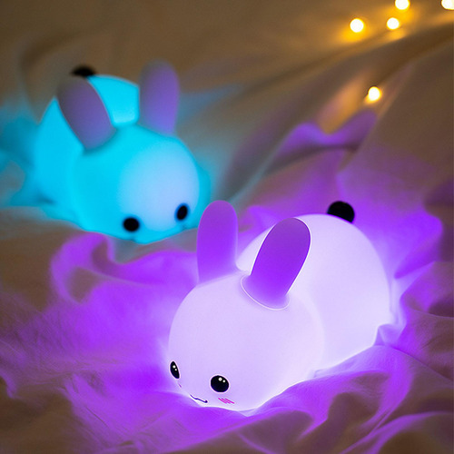 Sensor Táctil En Forma De De Silicona, Luz Nocturna